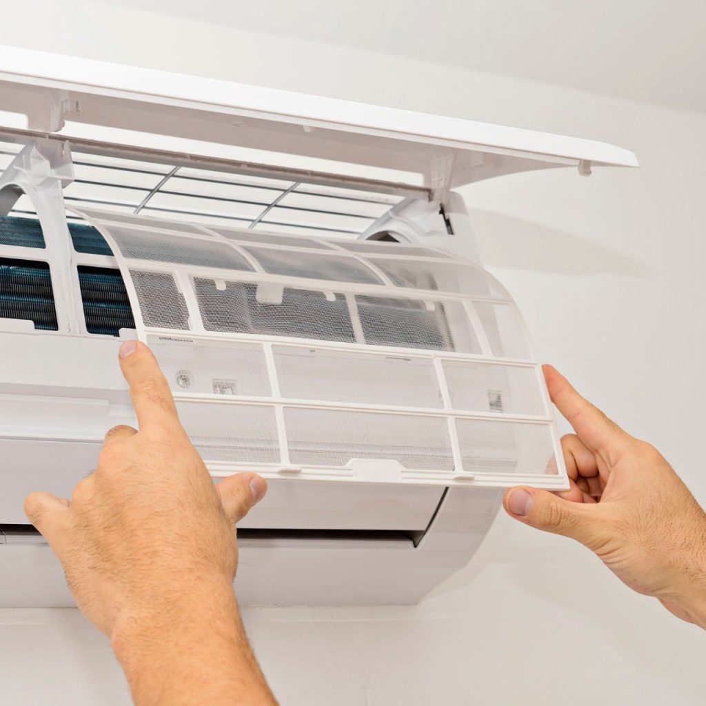 Replacing air filter