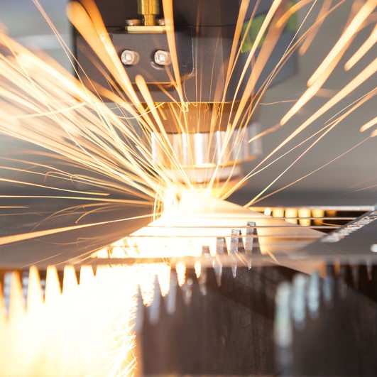 Metal Being Fabricated.